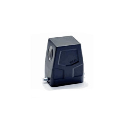 Capot 6B, Aluminium moulé sous pression, acier inoxydable, IP67, Sortie horizontale, PG21